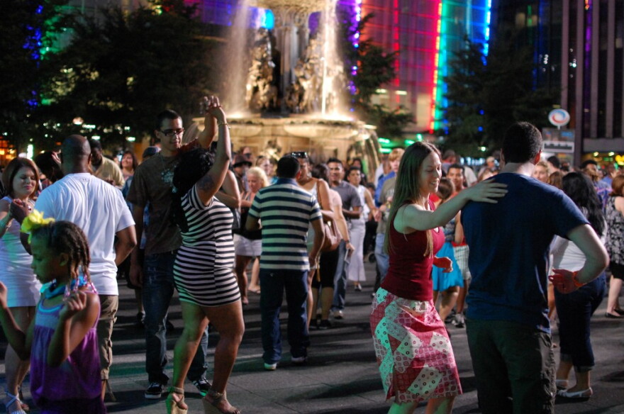 "Union Square Dances" Outdoor Friday Night Dance Party 2
