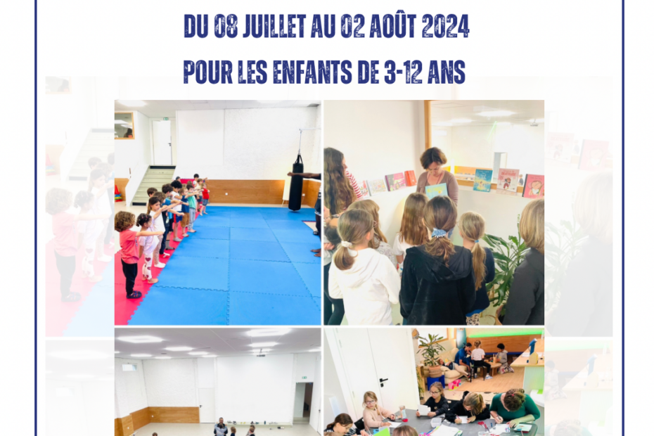 Stages multiactivités pour les enfants de 3 à 12 ans 1