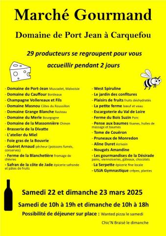 Notre marché gourmand annuel 1