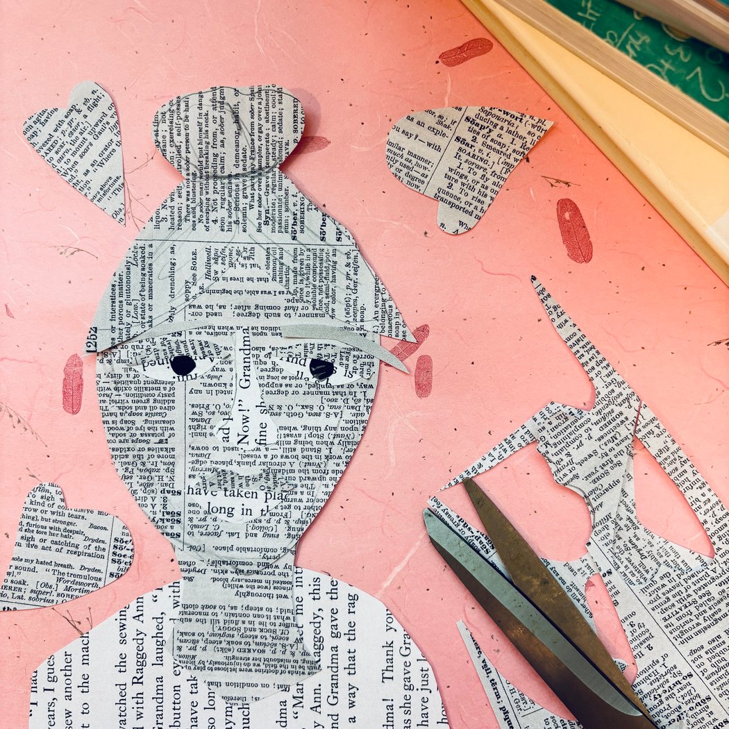 Love Your Story: A Self Portrait Collage with NUMU 1
