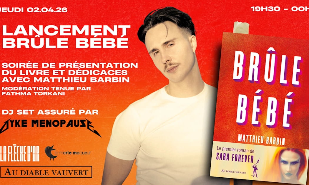 Lancement Brûle Bébé, Matthieu Barbin 1