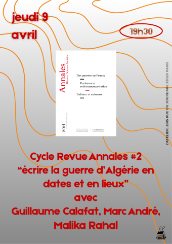 Cycles Revue Annales: Écrire la guerre d'Algérie en dates et en lieux 1