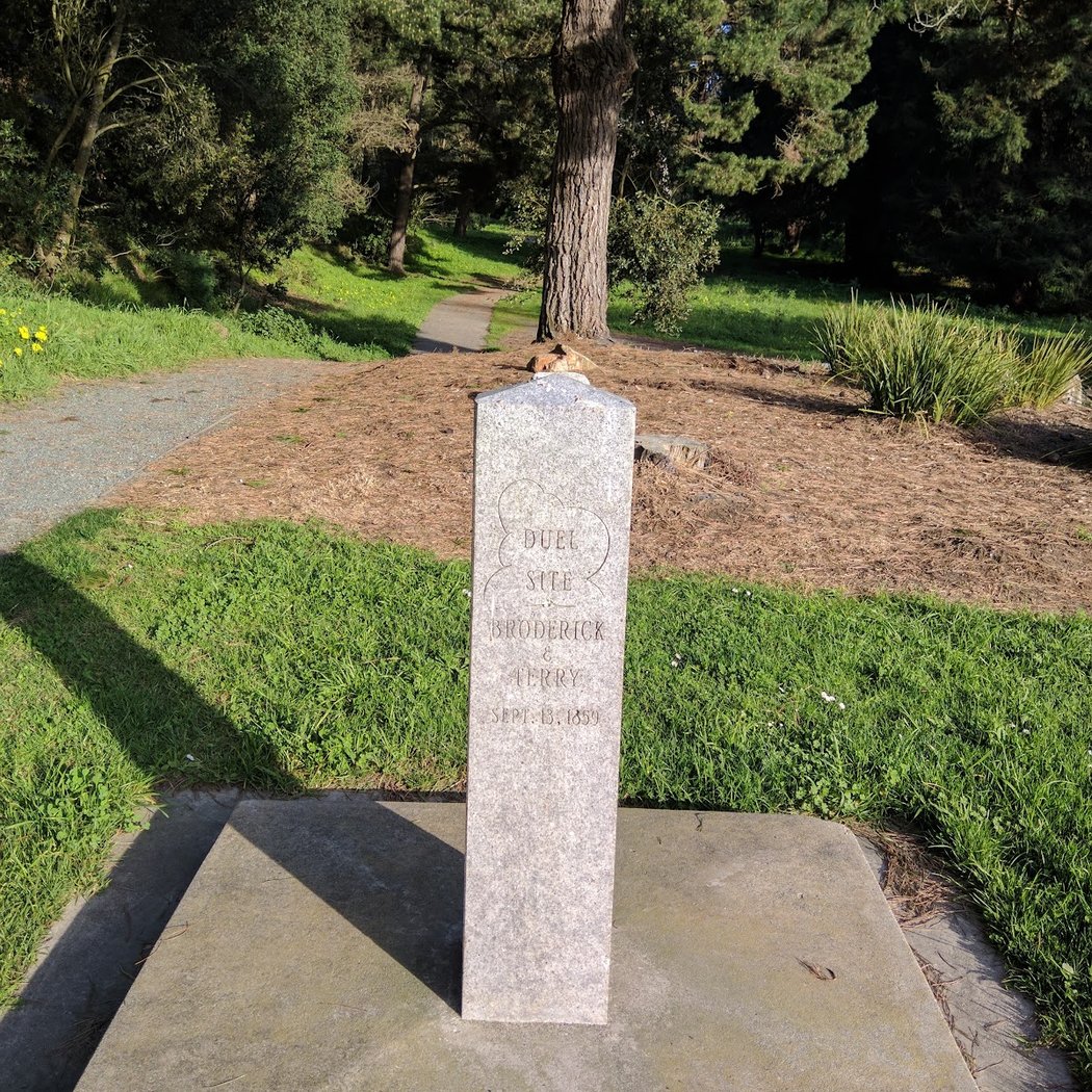 Broderick-Terry Duel Site 1