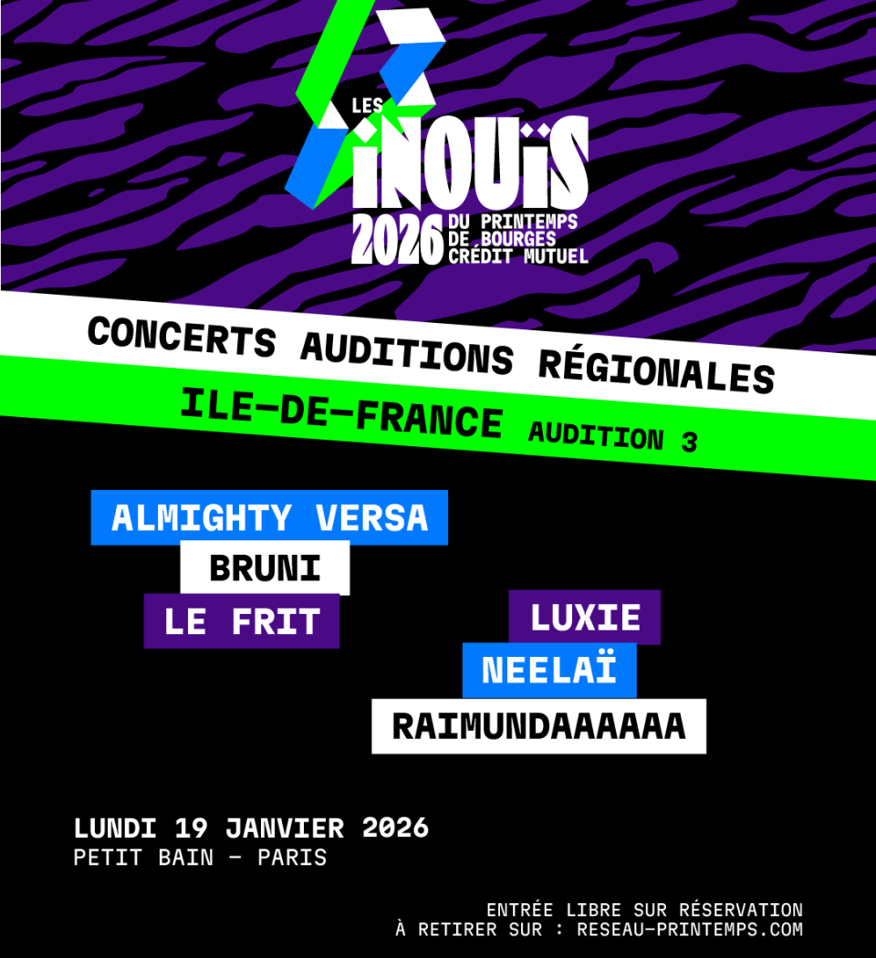 Les iNOUîS du Printemps de Bourges 1