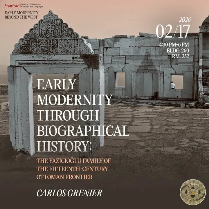 Early Modernity Beyond the West: Carlos Grenier 1