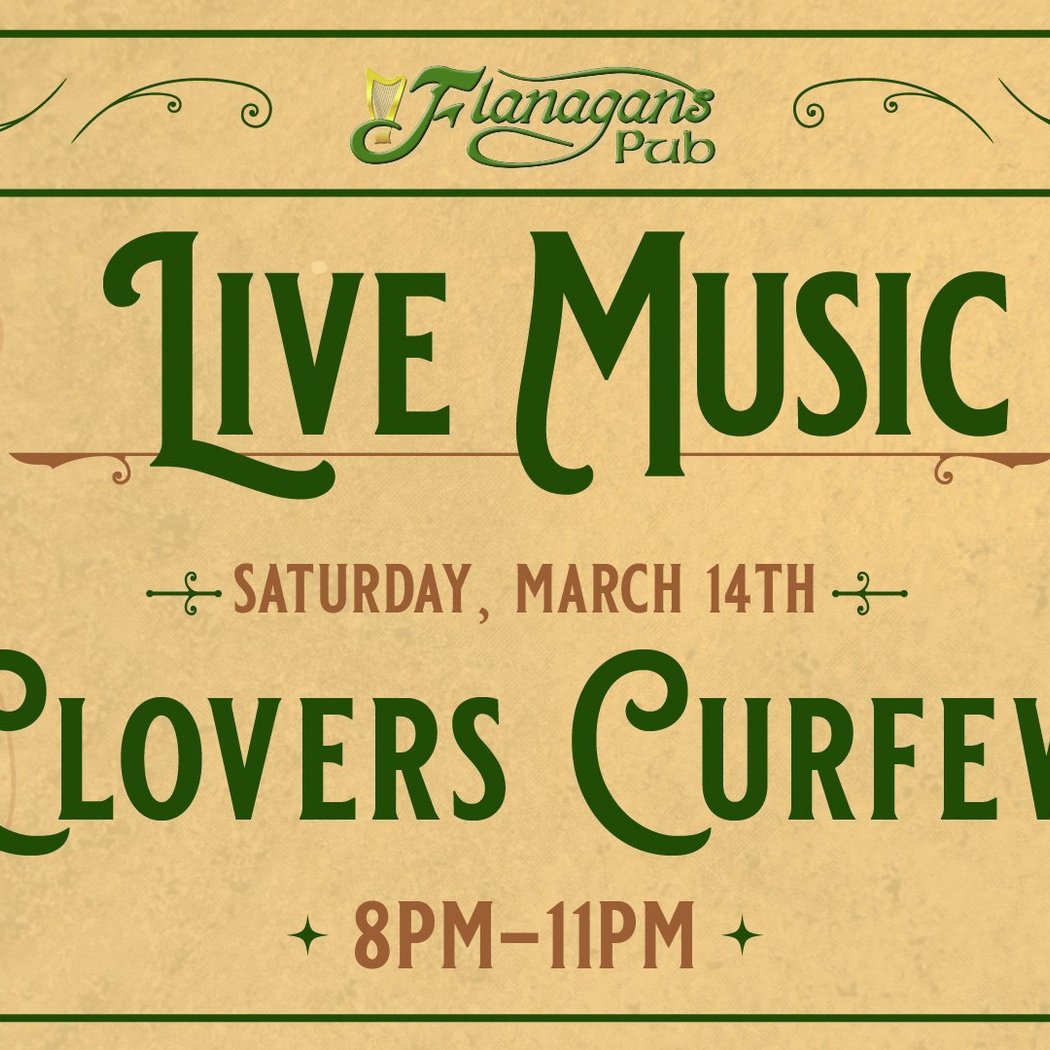 Live Music by Clovers Curfew 1