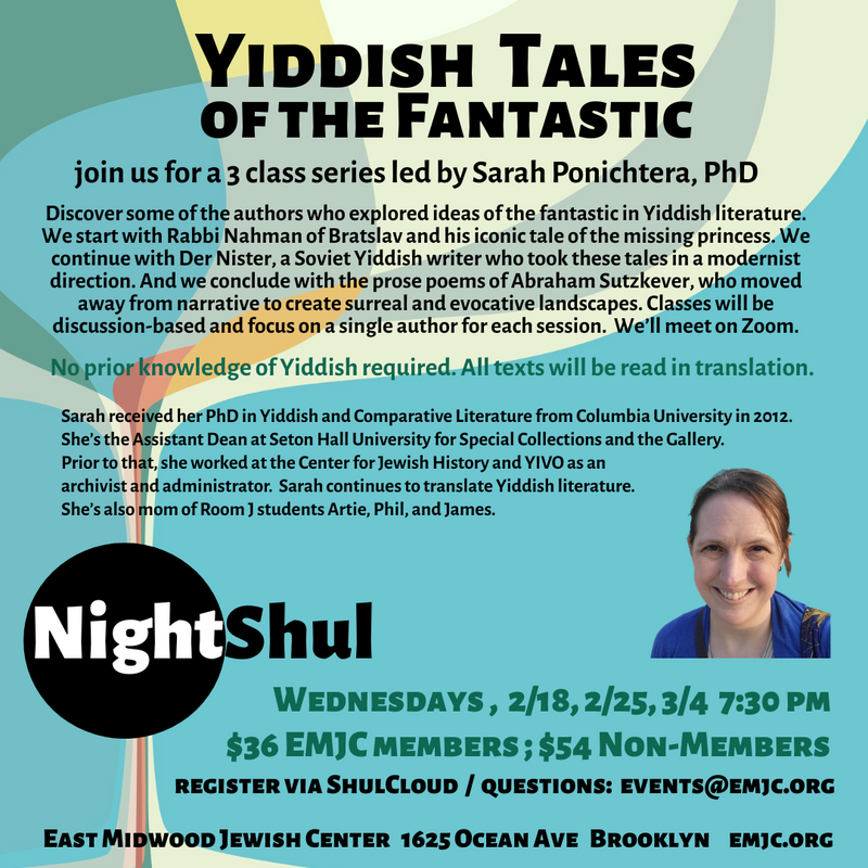 NightShul: Yiddish Tales of the Fantastic 1