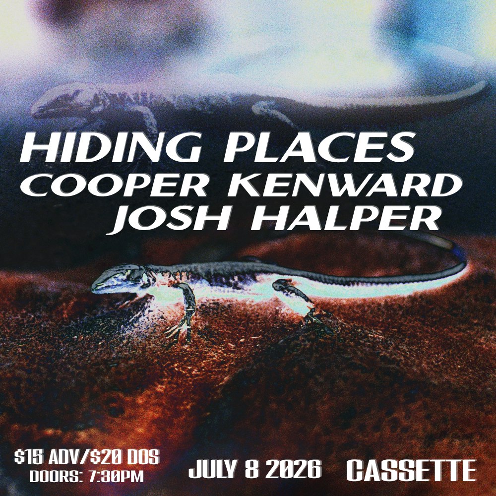 Josh Halper, Cooper Kenward, and Hiding Places 1