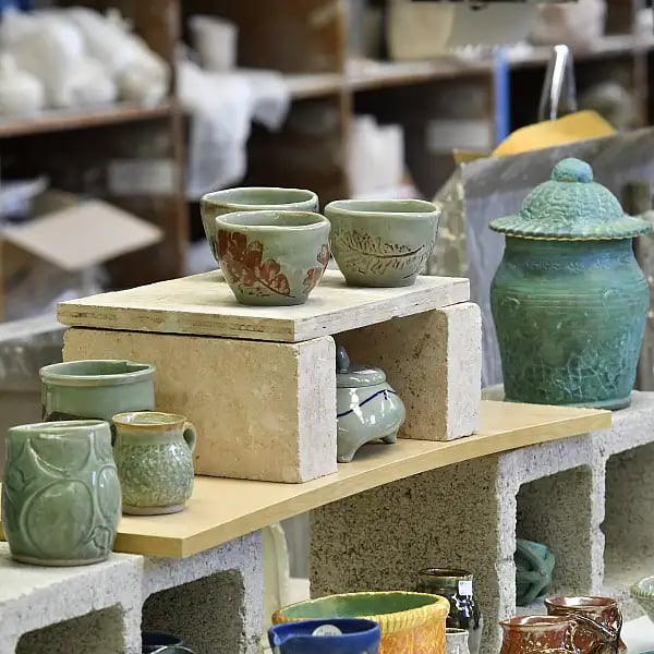 Student Printmaking & Pottery Sale 1