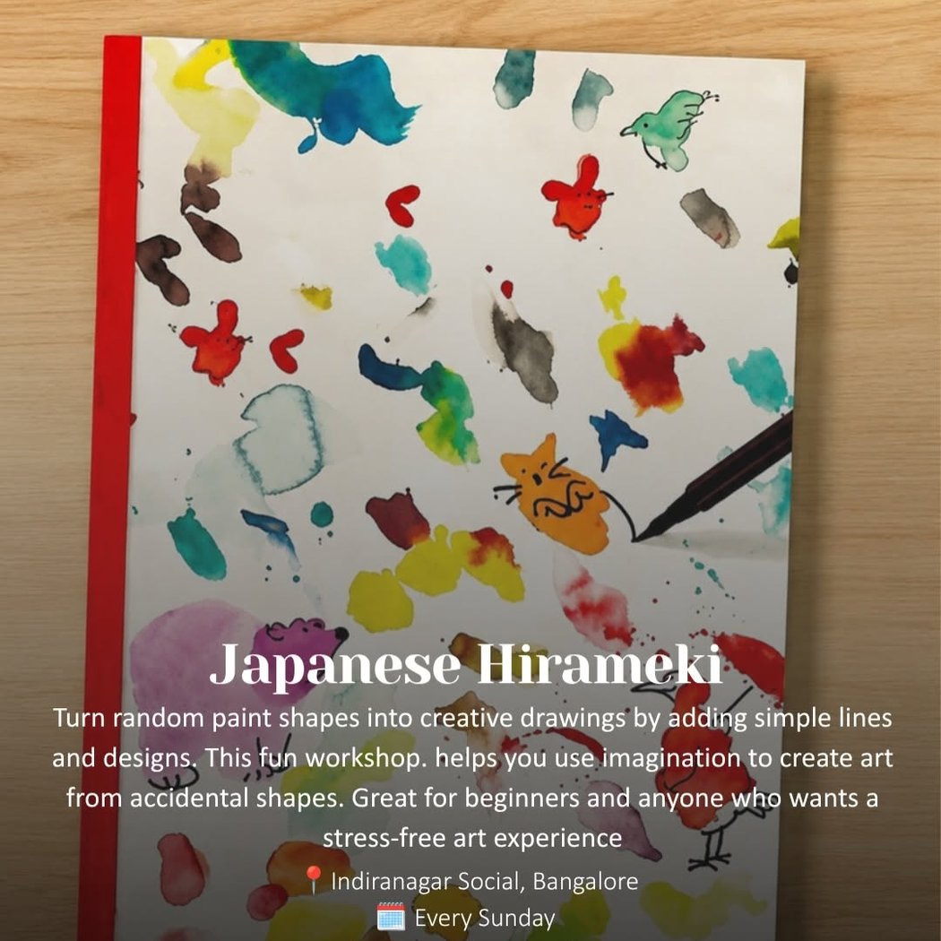 Japanese Hirameki Workshop