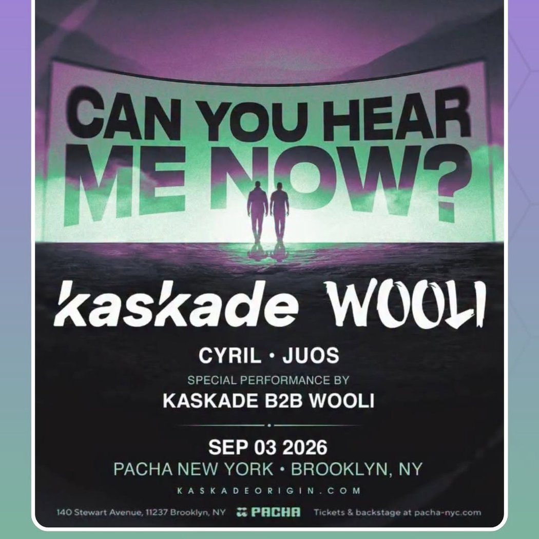 Kaskade and Wooli