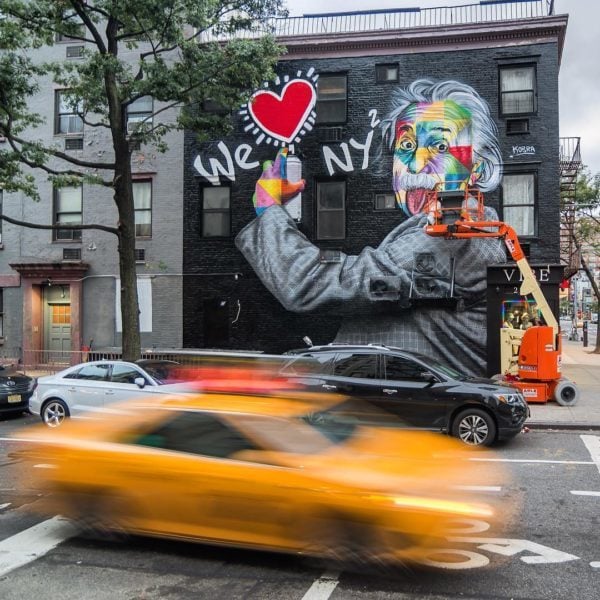Mural de Albert Einstein 4