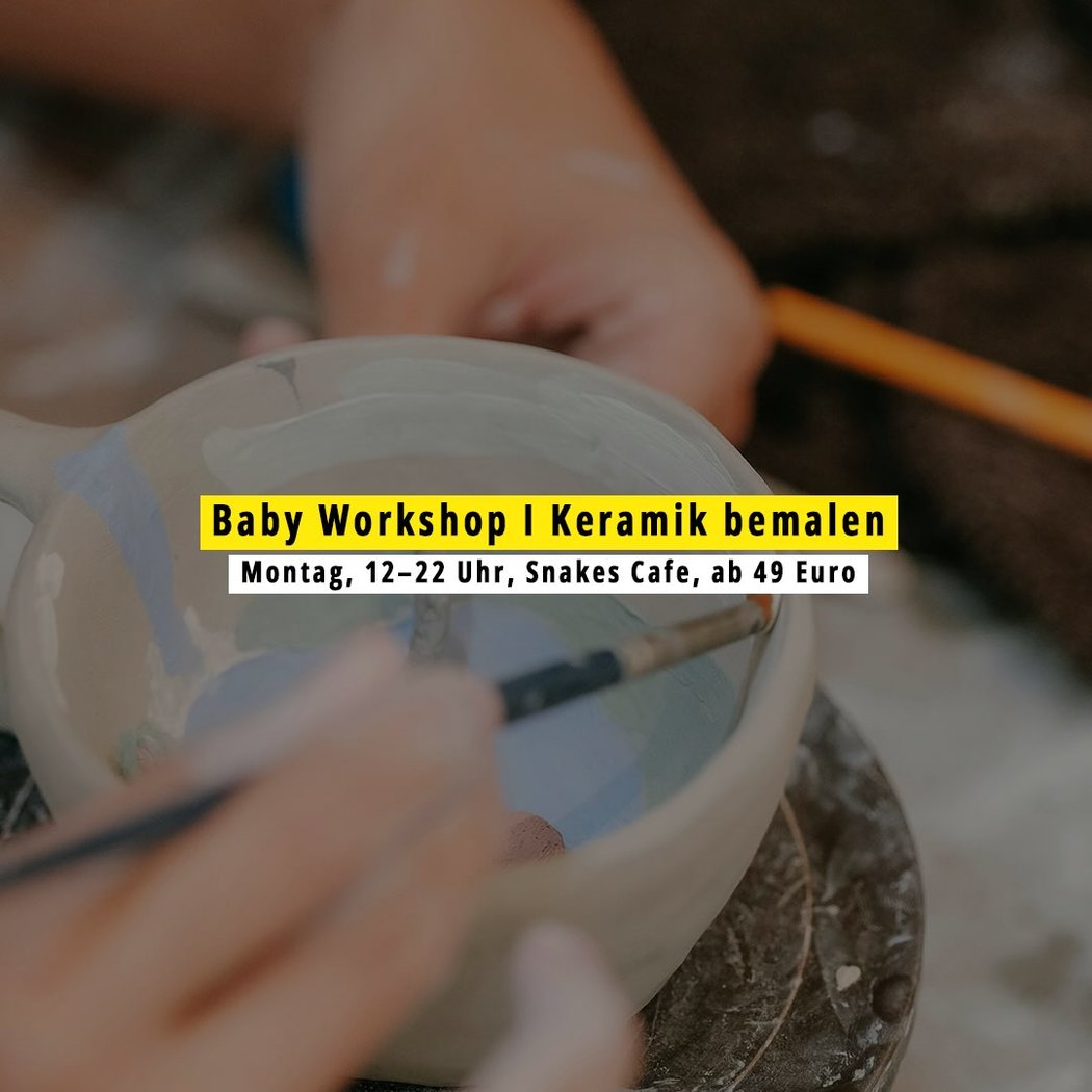 Baby Workshop | Keramik bemalen 1