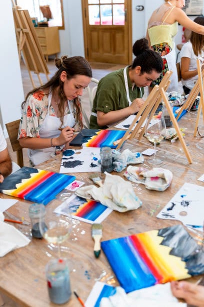 Friday Date Night Art Workshop 2