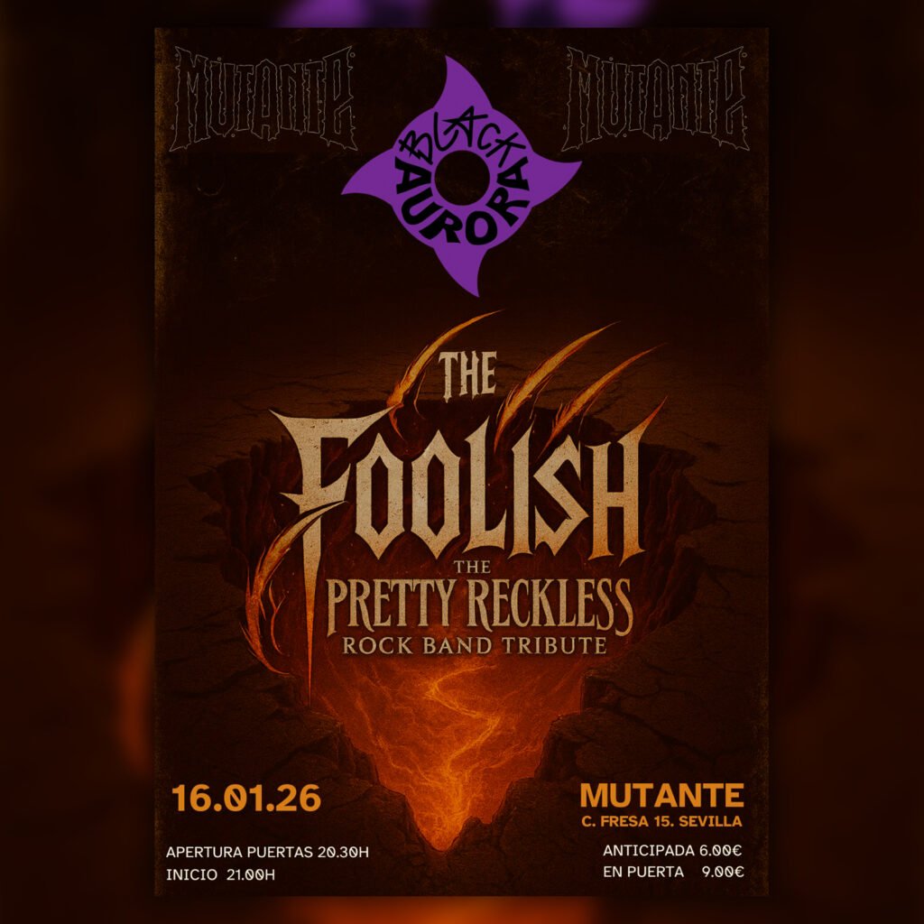 FOOLIST & BLACK AURORA – Tributo a The Pretty Reckless 1
