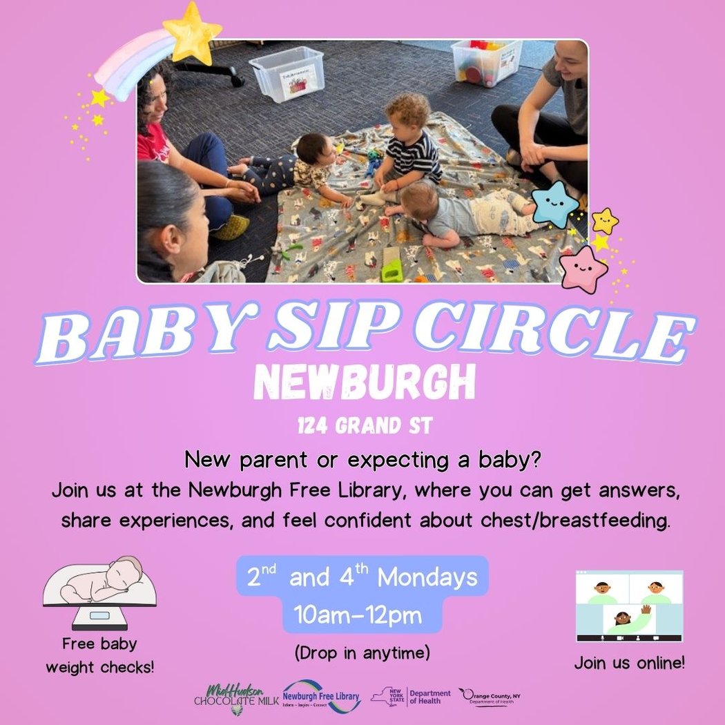 Baby Sip Circle: Lactation Support Group In-Person 1