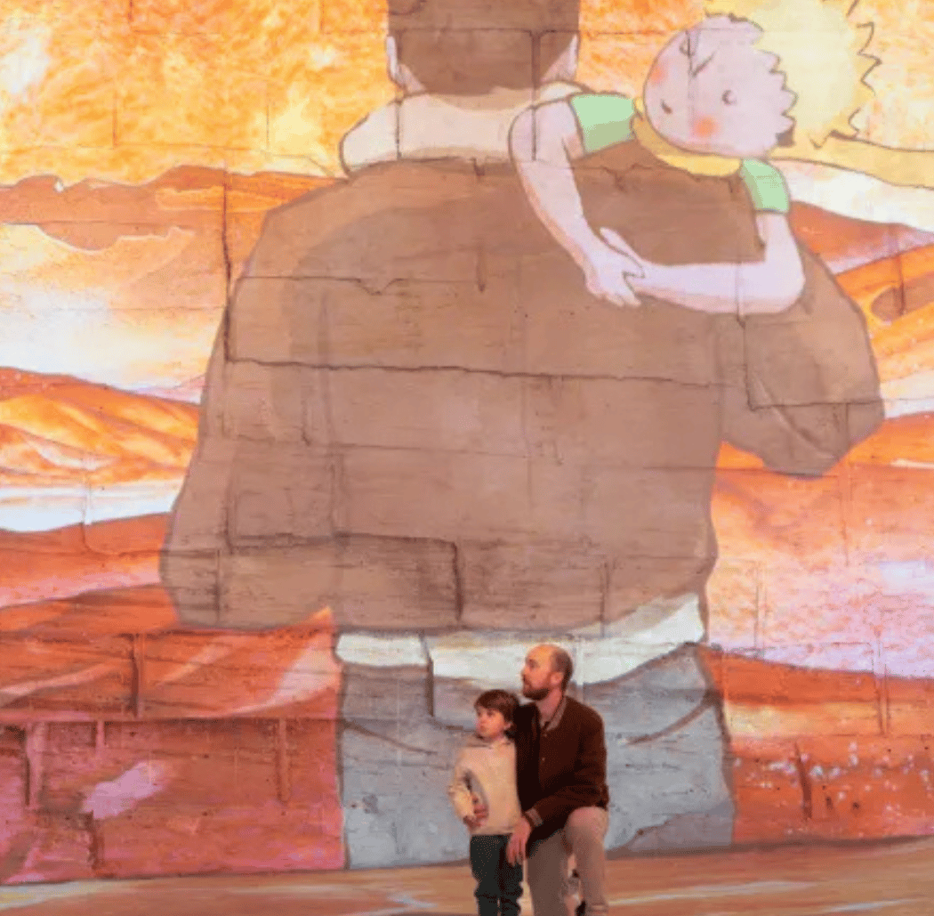 Le Petit Prince aux Carrières des Lumières 1