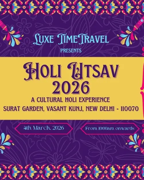 Holi Utsav 2026- A Cultural Holi Experience 1