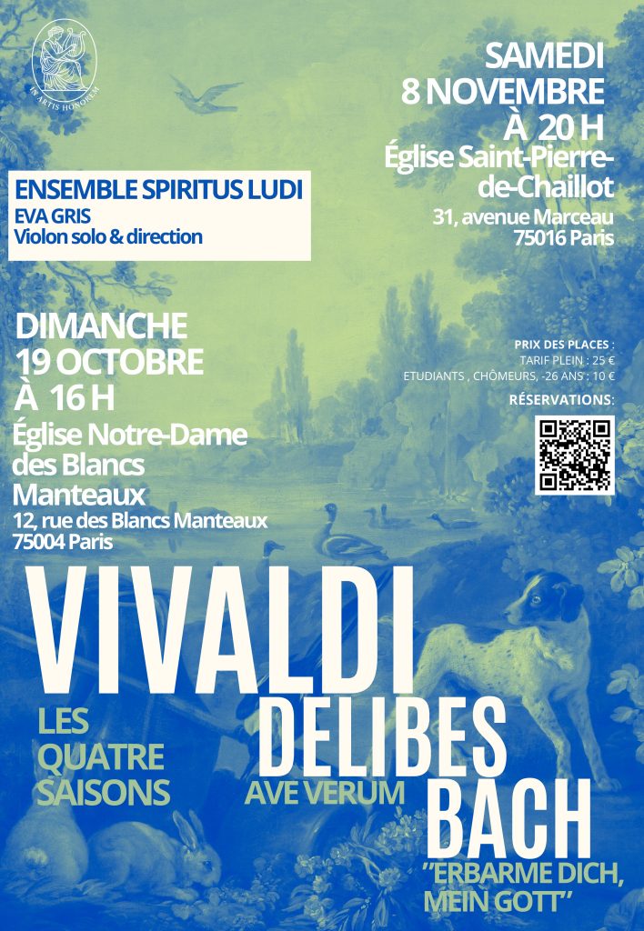 Vivaldi-Delibes-Bach par l'ensemble Spiritus Ludi 1