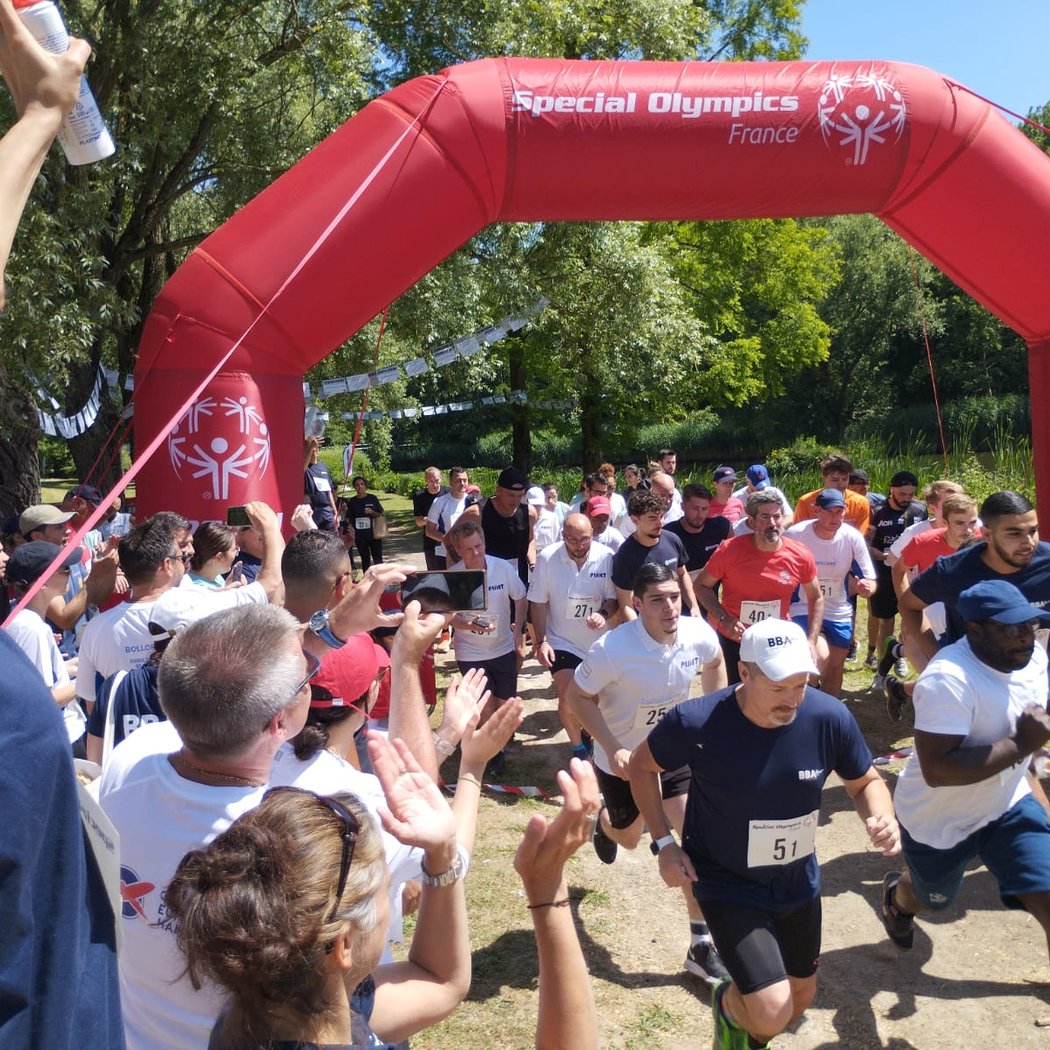 20ème anniversaire de la course Special Olympics 2