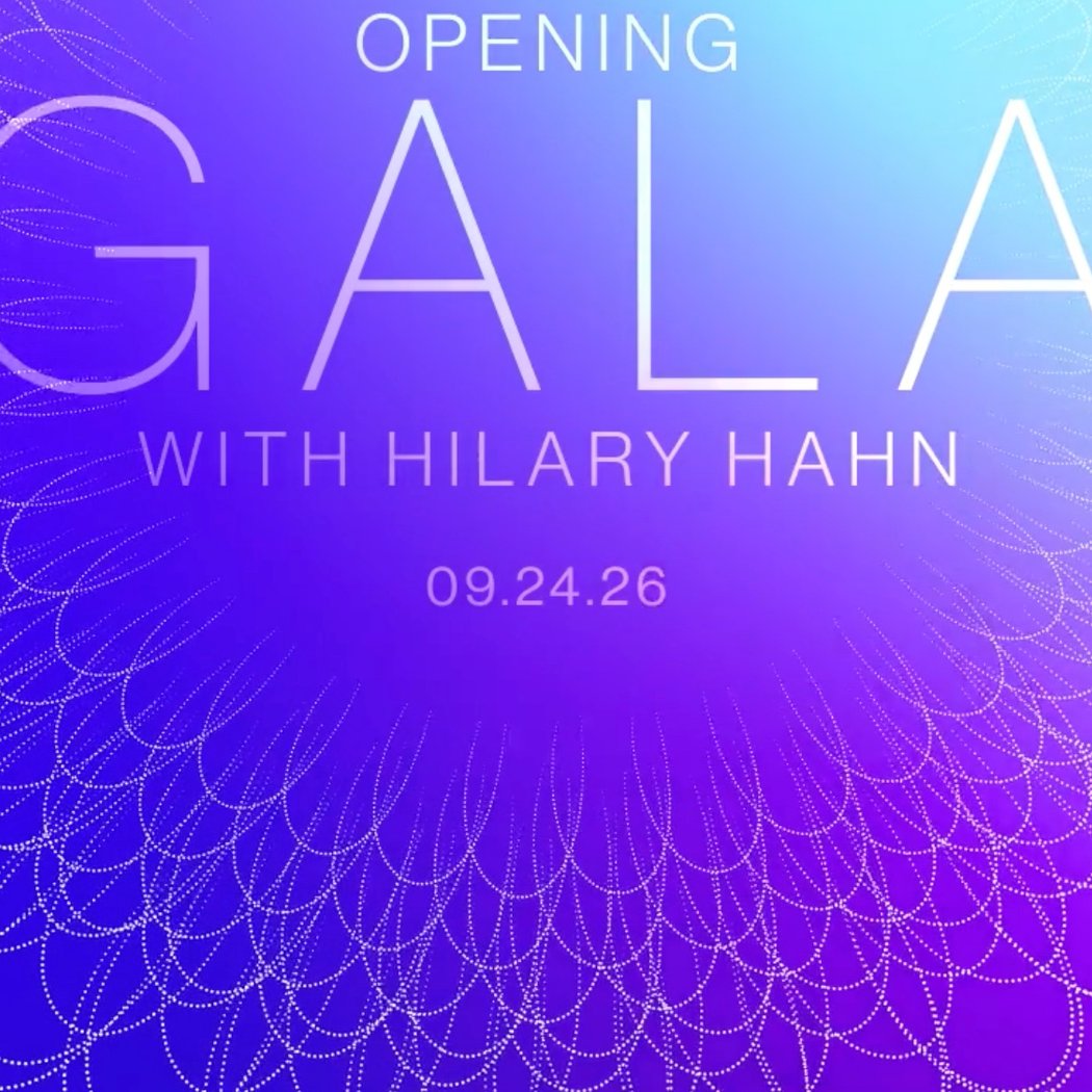 Opening Gala, conducted by Giancarlo Guerrero, features violinist Hilary Hahn