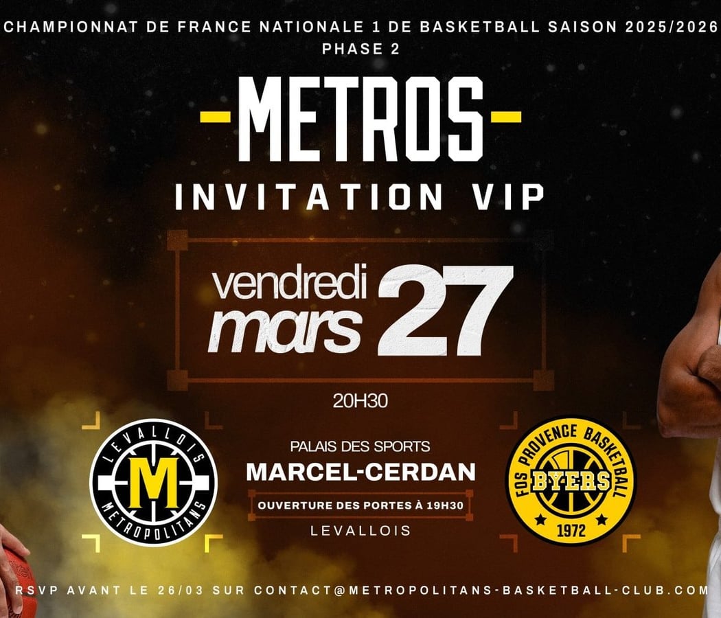 Metropolitans Basketball Club VS Fos-sur-Mer 1