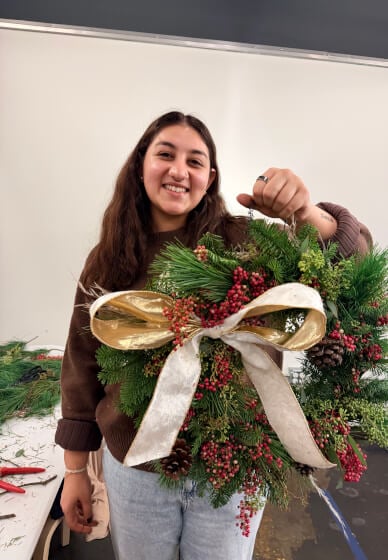 Wreath Making Class 1