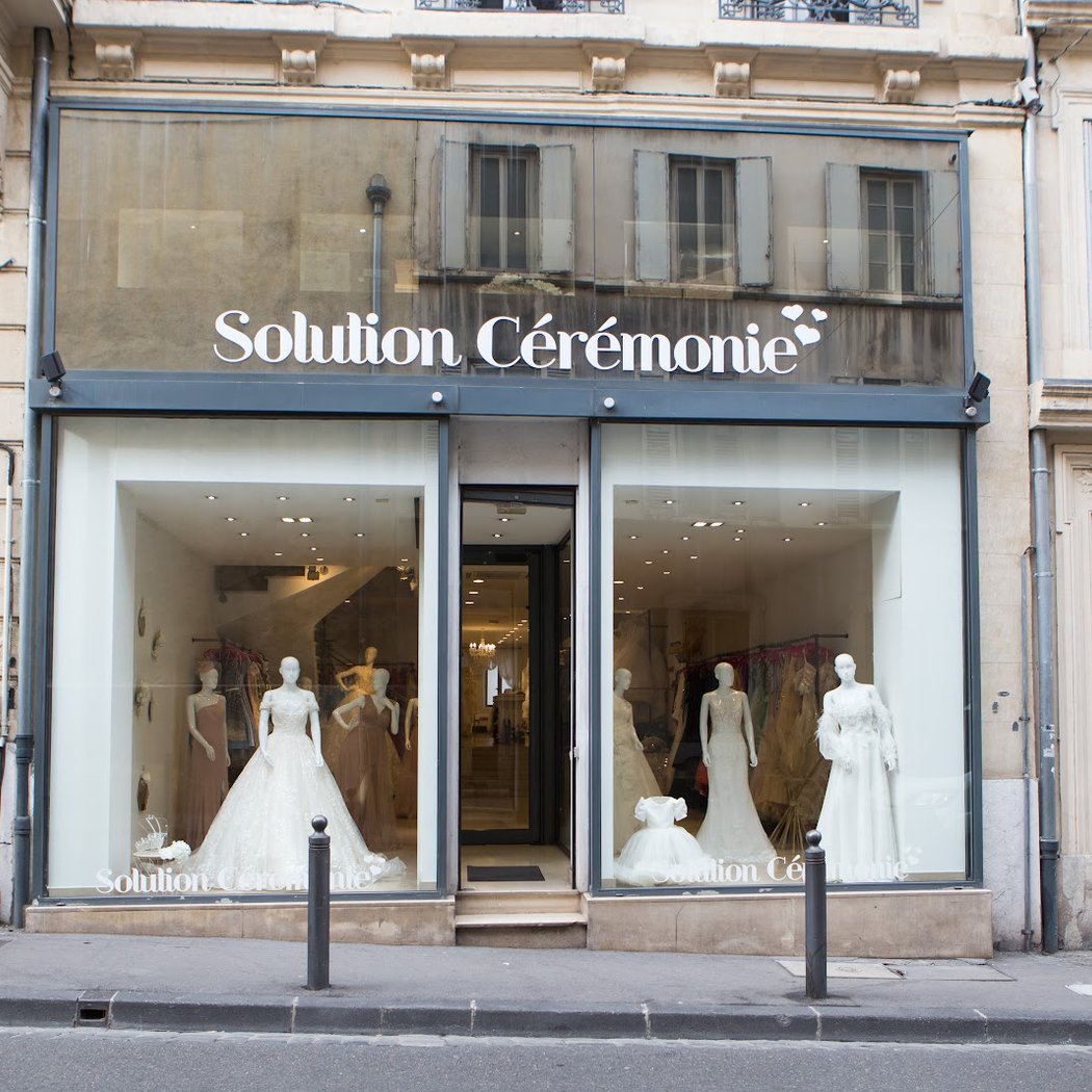Solution Cérémonie robe de mariée Marseille , boutique de robe de mariée à marseille 2