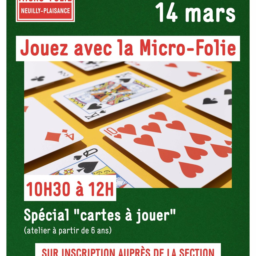 Jouez avec la Micro-Folie : Spécial 'cartes à jouer' 1