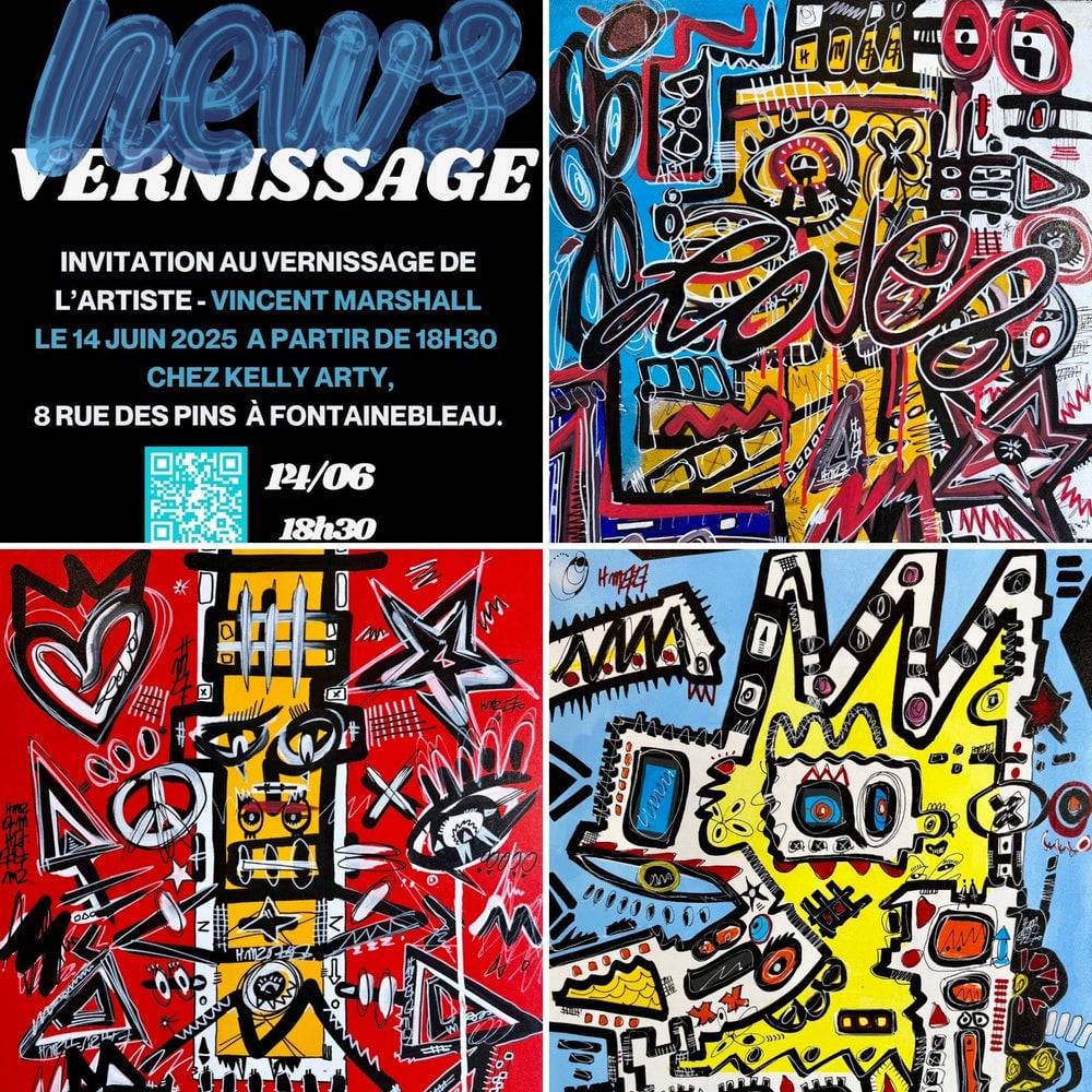 Soirée Vernissage de Vincent Marshall 1