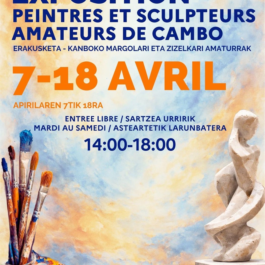 Exposition Peintres et Sculpteurs amateurs de Cambo 1
