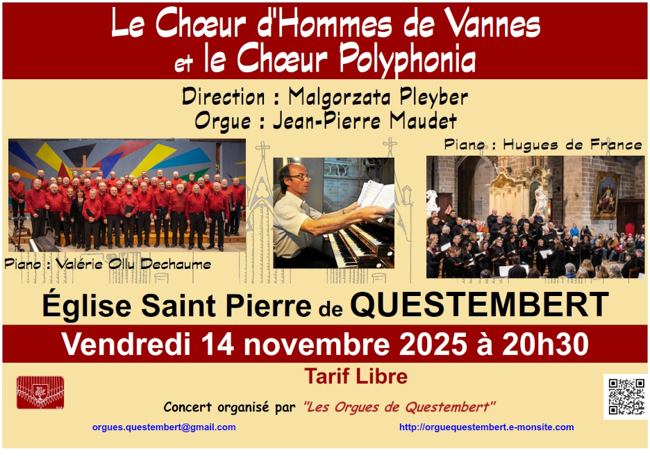 Le Chœur d’hommes de Vannes & l’Ensemble Polyphonia 1