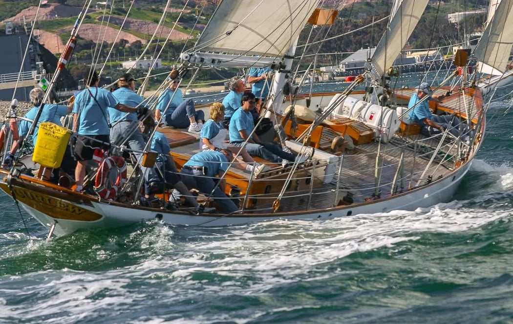 Champagne Sunset Sail on Schooner Curlew 2