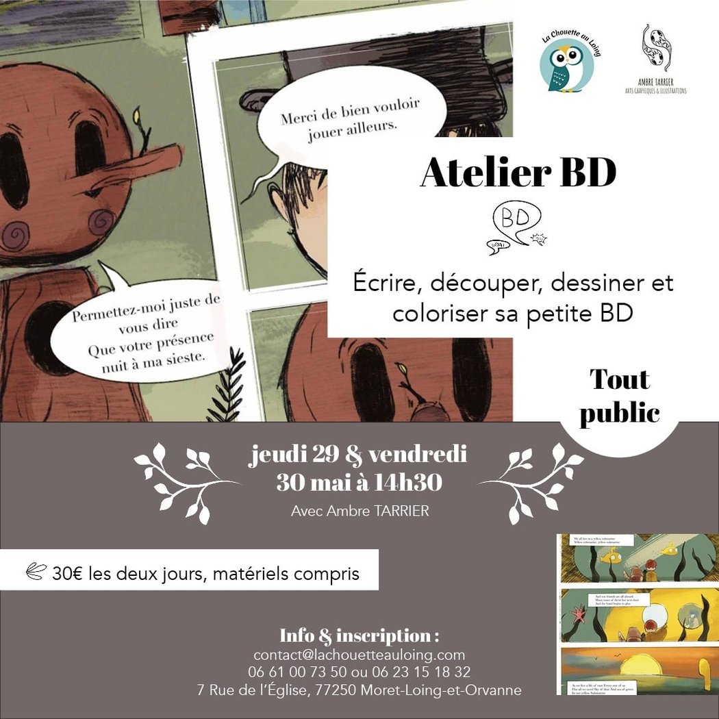 Stage BD avec Ambre 1