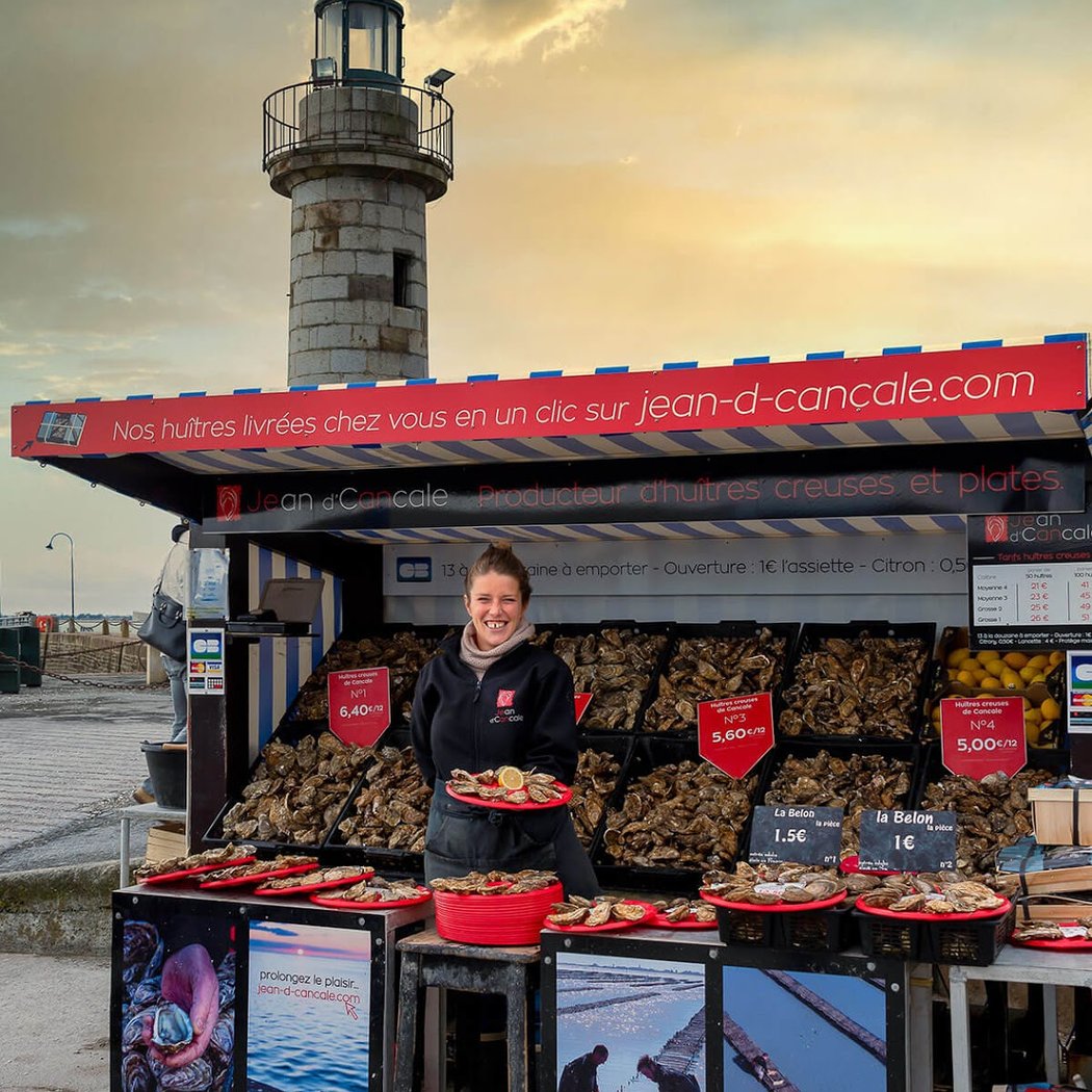 Producer Jean D'Cancale oysters 2