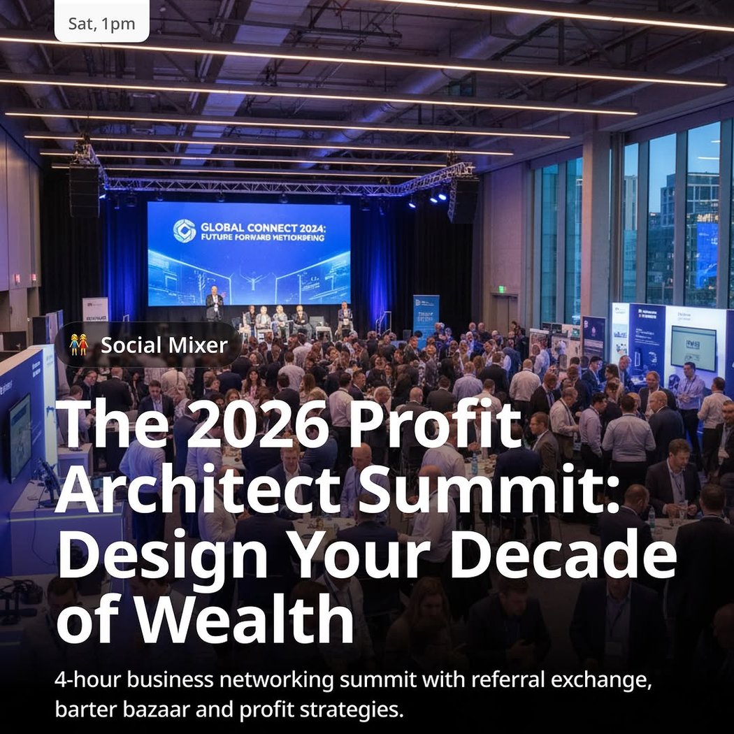 The 2026 Profit Architect Summit: Design Your Decade of Wealth 1