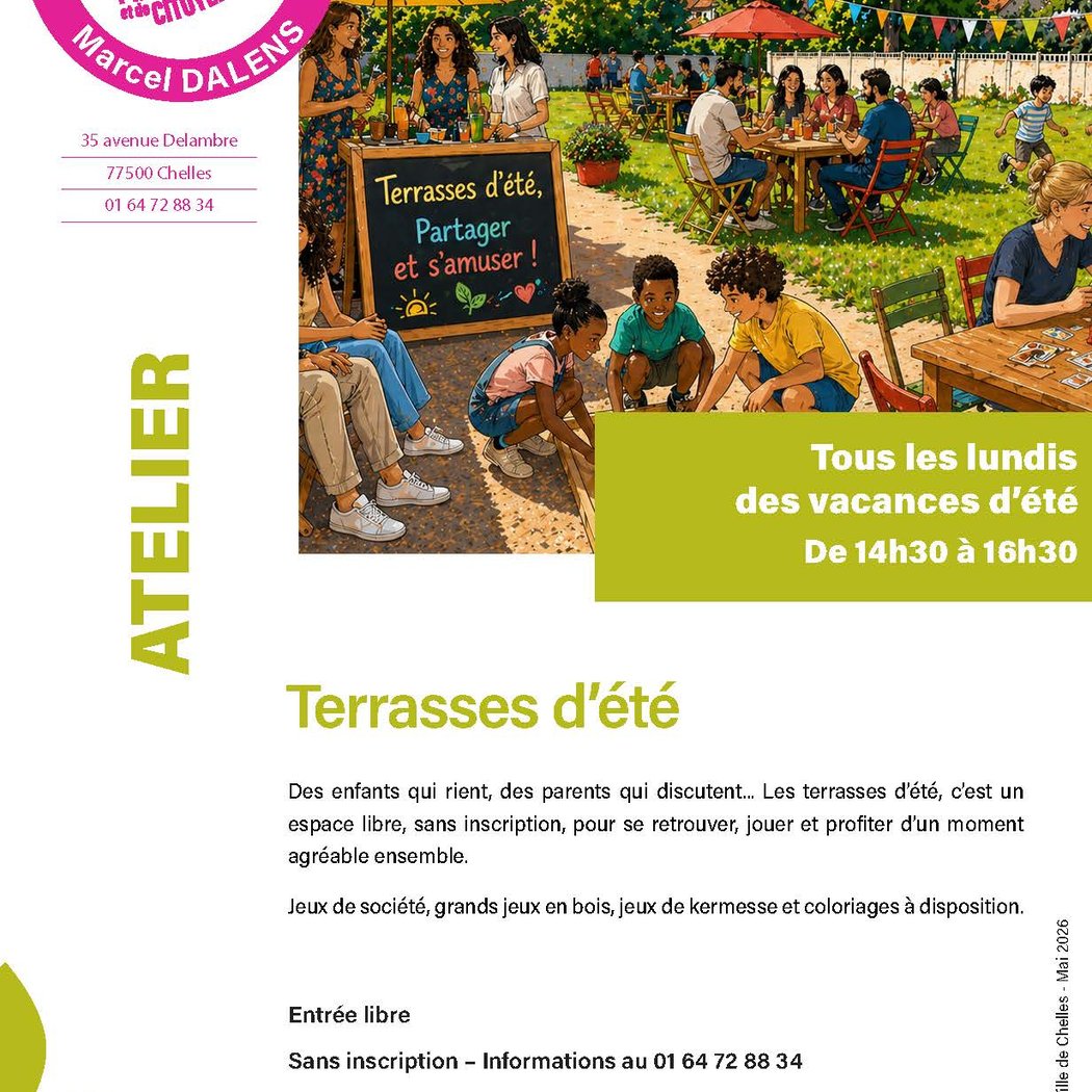 TERRASSES D’ÉTÉ
