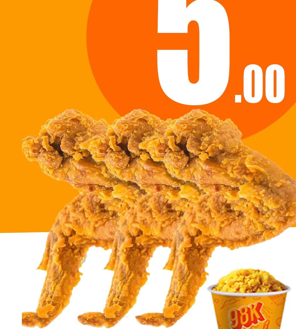 98k chicken & burgers 2