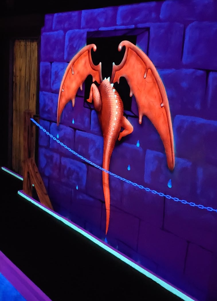 Dragon's Lair Mini Golf 3