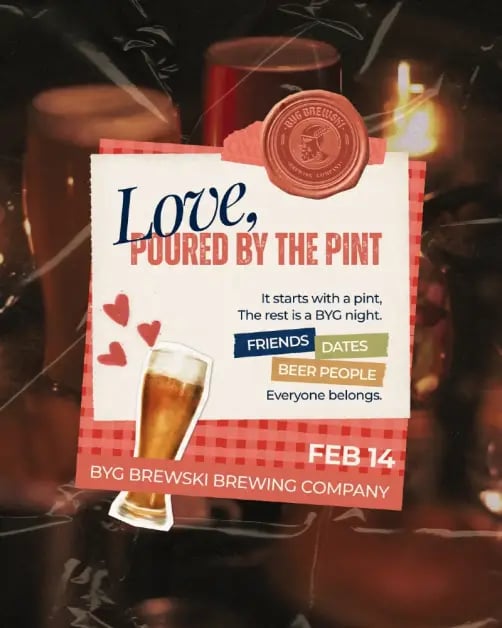 Love, Poured by the Pint: Valentine’s Day 1