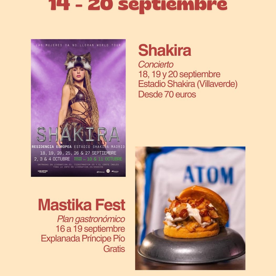 Shakira concerts 1