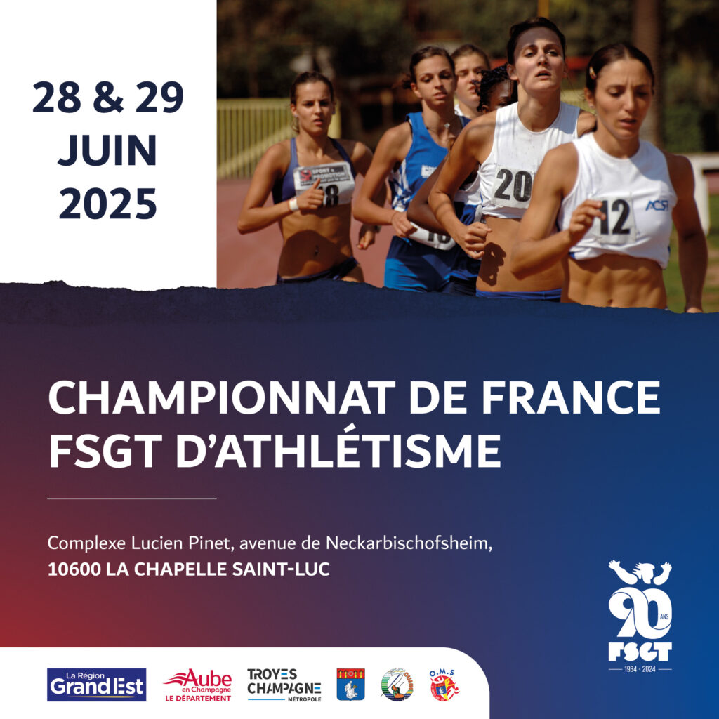 Championnat de France FSGT sur piste 2025 1