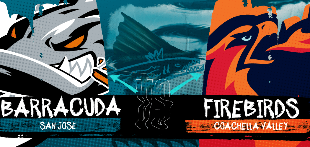 San Jose Barracuda vs. Coachella Valley Firebirds 1