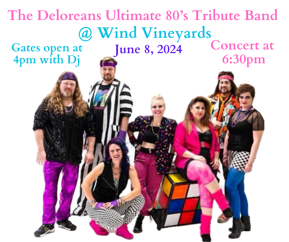 The Deloreans at Wind Vineyards 2