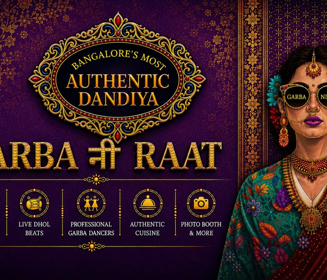 Bangalore's Most Authentic Dandiya - Garba Ni Raat