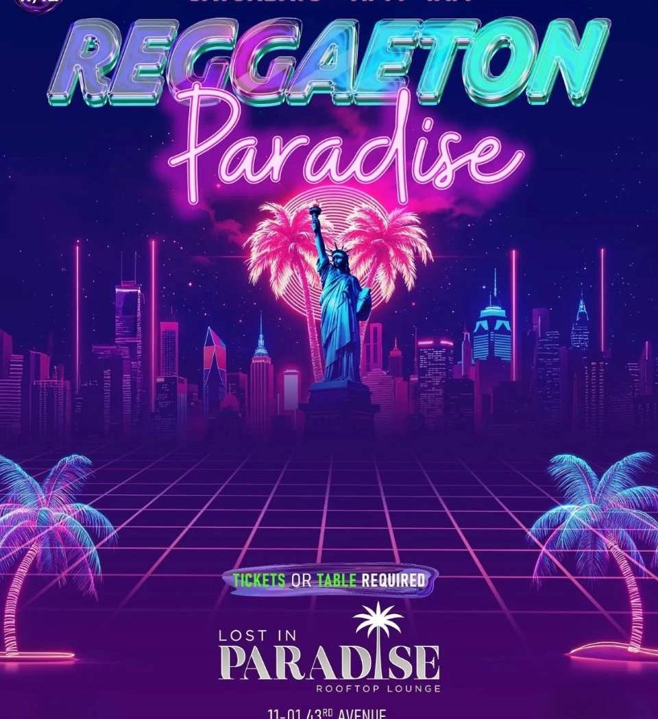 Reggaeton Paradise Rooftop Party 1