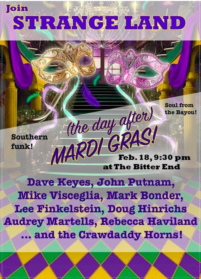 Strange Land Mardi Gras! 1