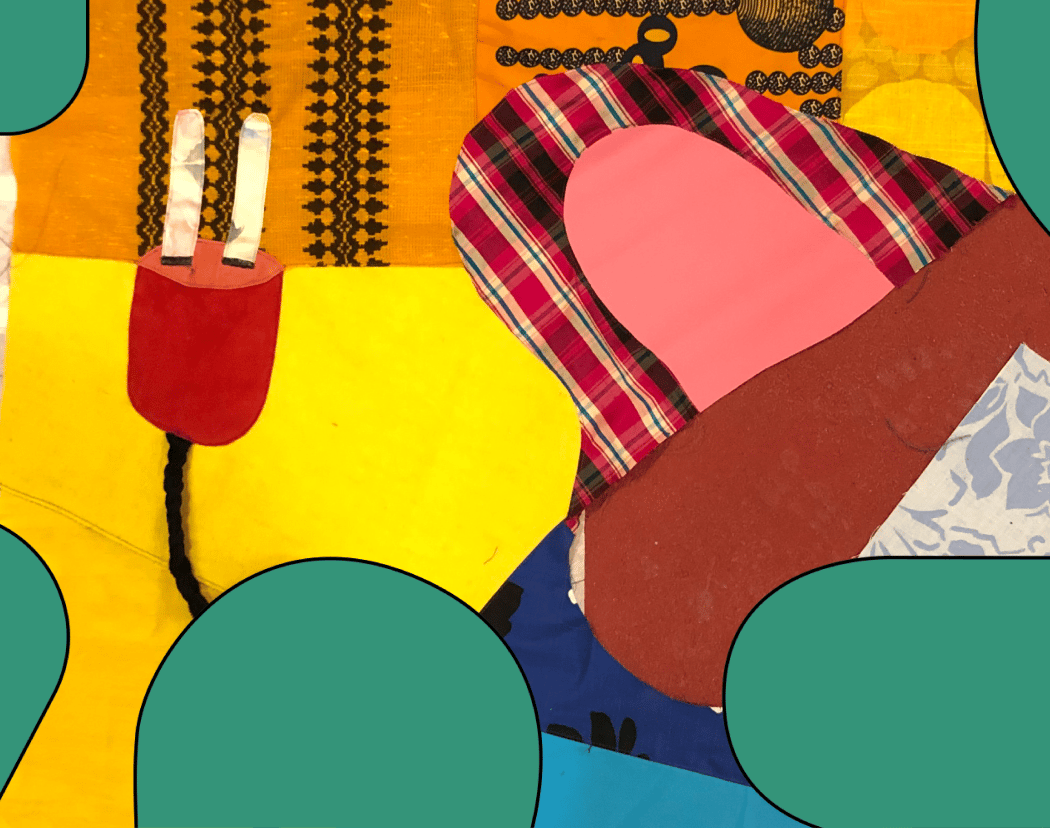 Patchwork kursus: syede malerier