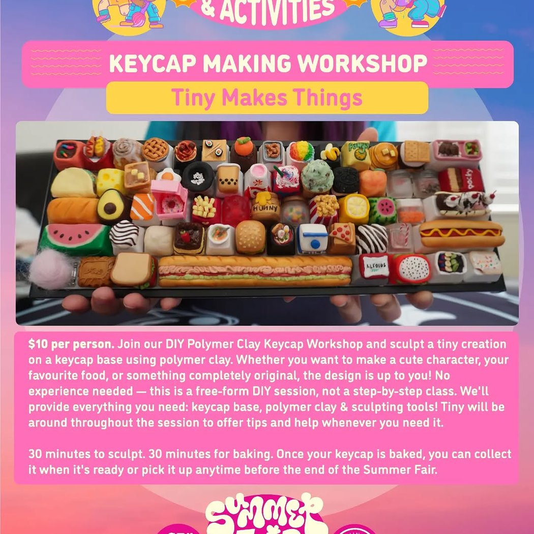 Keycap Making Workshop 1