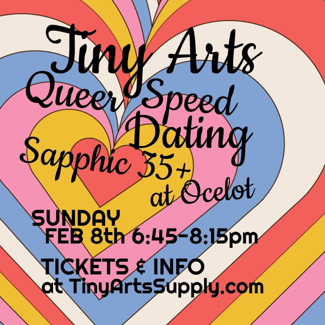 Speed Dating for Queers - Sapphic Ages 35+ 1